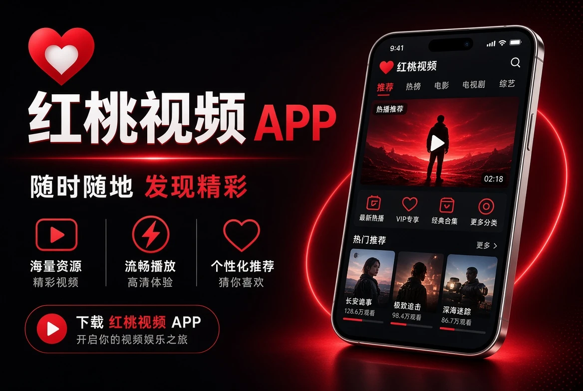 红桃视频APP移动服务展示